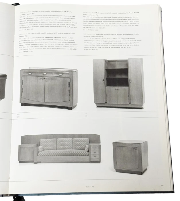 Art Deco Amsterdamse School Cabinet with Drawers by Piet Kramer, 1930s